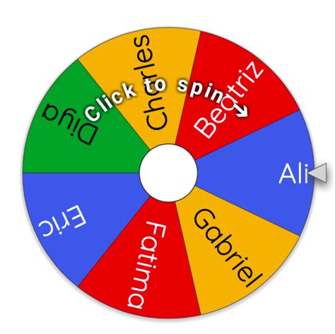 spin the wheel numbers|Wheel of Names.